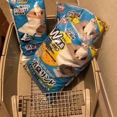 中古(１ヶ月使用) 猫トイレケース&サンド付