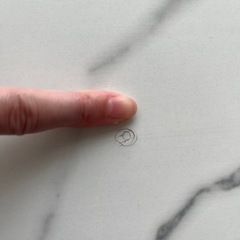  テーブル 90大理石風 2点セットの画像