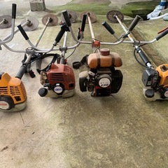 草刈機　まとめ売り　バラ売り可能　ジャンク扱いの画像