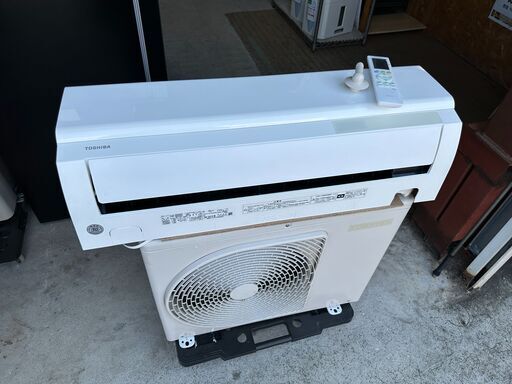 【動作保証あり】TOSHIBA 東芝 2020年 2.2kw 6畳用 冷暖房ルームエアコン RAS-G221P【管理KR503】