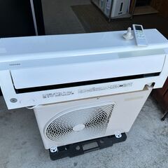 【動作保証あり】TOSHIBA 東芝 2020年 2.2kw 6畳用 冷暖房ルームエアコン RAS-G221P【管理KR503】