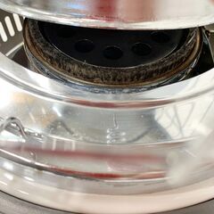 24C616_ジA SANYO サンヨー 自然通気形開放式石油ストーブ OHC-496 1999年製 ポータブル暖房 アウトドア 災害時対応 現状品 中古の画像