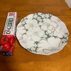 花柄大皿の画像