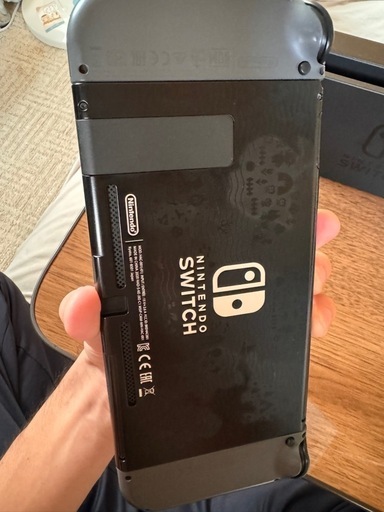 ニンテンドーSwitch  あつ森仕様本体+グレージョイコン