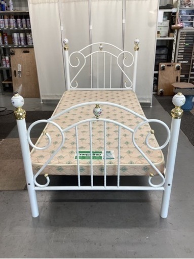 シングルベッド【町田市再生家具】241476
