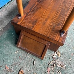 玄関 手摺り付き 踏み台の画像