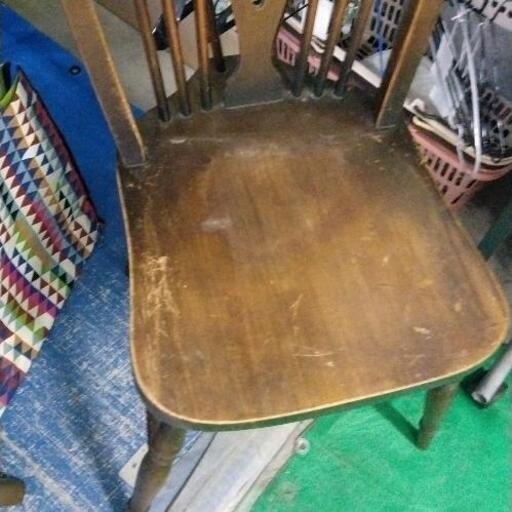 0908-091 イギリス アンティーク 家具 キッチンチェア ホイールバック 椅子 イス 店舗什器 カフェ 木製 英国 KITCHENCHAIR
