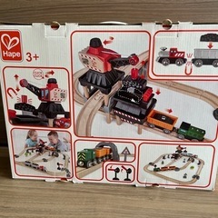 Hape(ハペ) 鉱山レールベーシックセット E3756 3歳から 中古美品の画像