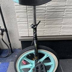 一輪車　16インチ　スタンド付き