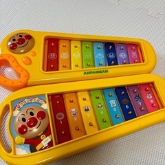 アンパンマン 鉄琴 2つセットの画像