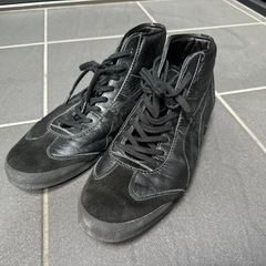 オニツカタイガー　メキシコ ミッドランナー デラックス　THOF3L　ガンメタリック　27.5cmの画像