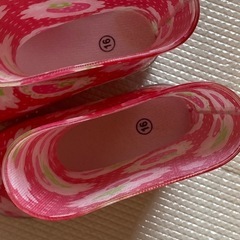 子供用 レインコート長靴の画像