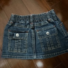 デニムスカートの画像