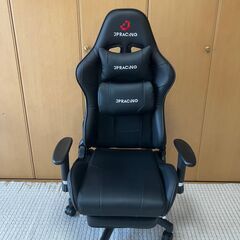 【超美品】JPRACING　ゲーミングチェア　リクライニング機能...