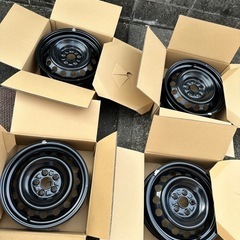 新品　新型シエンタ　スチールホイール　