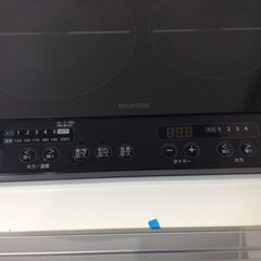 （9/15受渡済）JT9467【IRISOHYAMA/アイリスオーヤマ IHクッキングヒーター】美品 2021年製 IHK-W13-B 2口 IH調理器/IHコンロ 電磁調理器