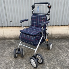 シルバーカー takaoF 美品 椅子 イス 中古品 ブレーキ付...