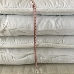 ニトリ 抗菌防臭防ダニ 敷布団　シングル×2枚の画像