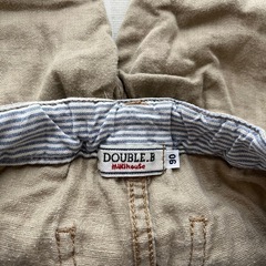 DOUBLE.B 長ズボン　90cmの画像