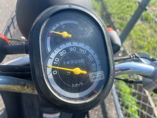 【売約済】美品 実働 BT新品 バリ溝 ホンダ AF67 トゥデイ 4スト バイク 原付 スクーター