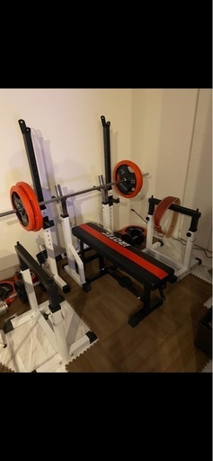 ベンチプレス、バーベル、バーベルスタンド