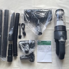 ¥7,000→¥6,000-　掃除機　コードレス掃除機　黒