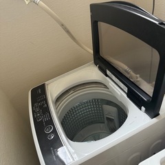 13.14に取りに来れる方限定ですAQUA 洗濯機5kgの画像
