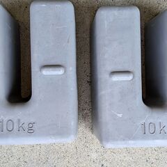 漬物石、ウェイト等々　10kg 2個セット