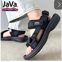 JAVAサンダル　used 24センチ　専用袋あり