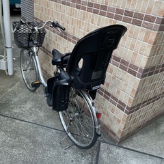 2021年購入　電動子乗せ自転車　の画像