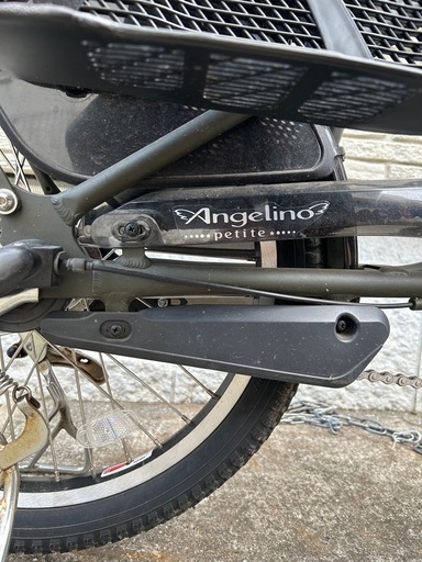 ブリヂストン 電動自転車 前後チャイルドシート付き