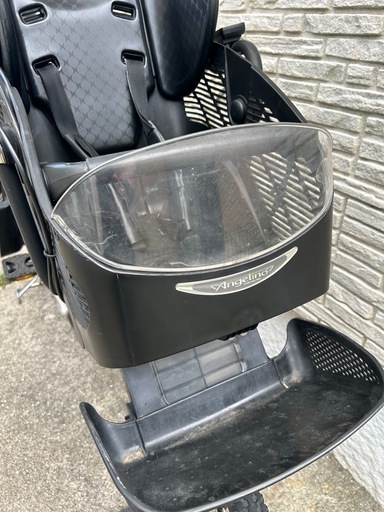 ブリヂストン 電動自転車 前後チャイルドシート付き