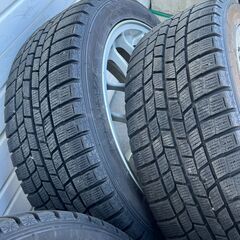 20249118【札幌】225/45R17　冬タイヤ　スタッドレス　グッドイヤー　アイスナビ6　早い者勝ち♪　BBS17アルミ　フォレスターなどの画像