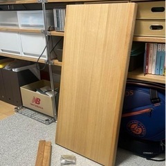 無印 オーク材ユニットシェルフ 84？ 追加棚