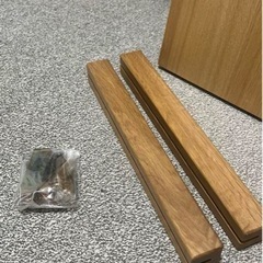 無印 オーク材ユニットシェルフ 84？ 追加棚の画像