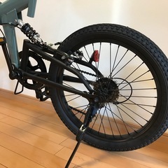 折りたたみ自転車　前後輪サスペンションの画像