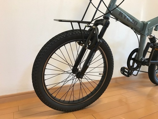 折りたたみ自転車 前後輪サスペンション