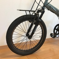 折りたたみ自転車　前後輪サスペンションの画像