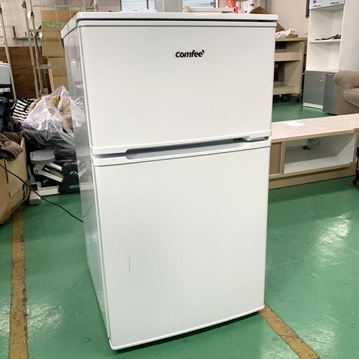 伊勢崎店【現状品】gi9-20 comfee 冷蔵庫 RCT90WH/E 2024年製 動作確認済