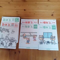 未記入！　がんばる舎エース　小3　1年分