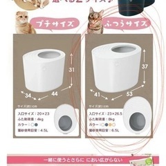 猫トイレ＆自動給餌器 の画像