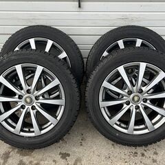 2024979【札幌】215/55R17　冬タイヤ　スタッドレス　ヨコハマ　アイスガード　マナレーアルミ　早い者勝ち♪　エスティマ　クラウン　オデッセイ　D5など