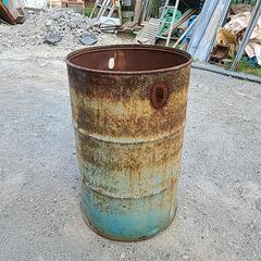 ドラム缶　簡易焼却炉　ピザ窯の型枠に