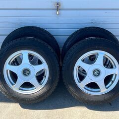 20249711【札幌】185/65R14　冬タイヤ　スタッドレ...