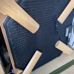 こたつ折りたたみ　正方形　ヒーター　