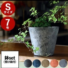 新品　植木鉢　アートストーン　S