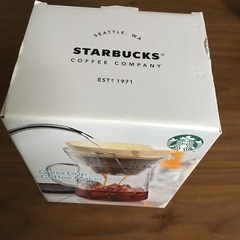 スタバ グラスドリップ　コーヒーメーカーの画像