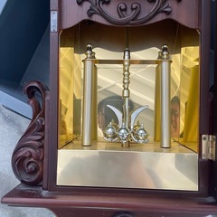 クォーツ　掛け時計　難ありの画像