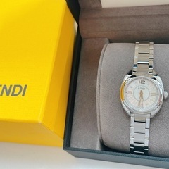 FENDI レディース アナログ時計 シルバー ステンレススチール