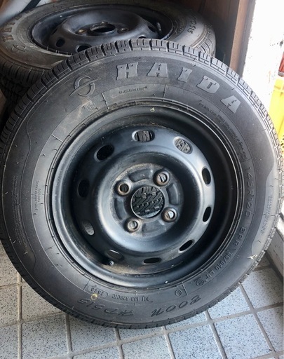 4本セットで！SUBARUサンバー純正テッチンになります！